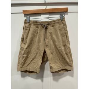 Lululemon Elastic Waist Khaki Shorts Size XS
